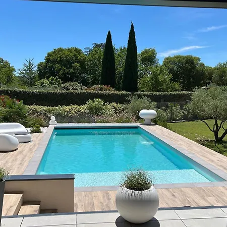 Maison D'architecte Baia Piscine Plein Sud Uzès